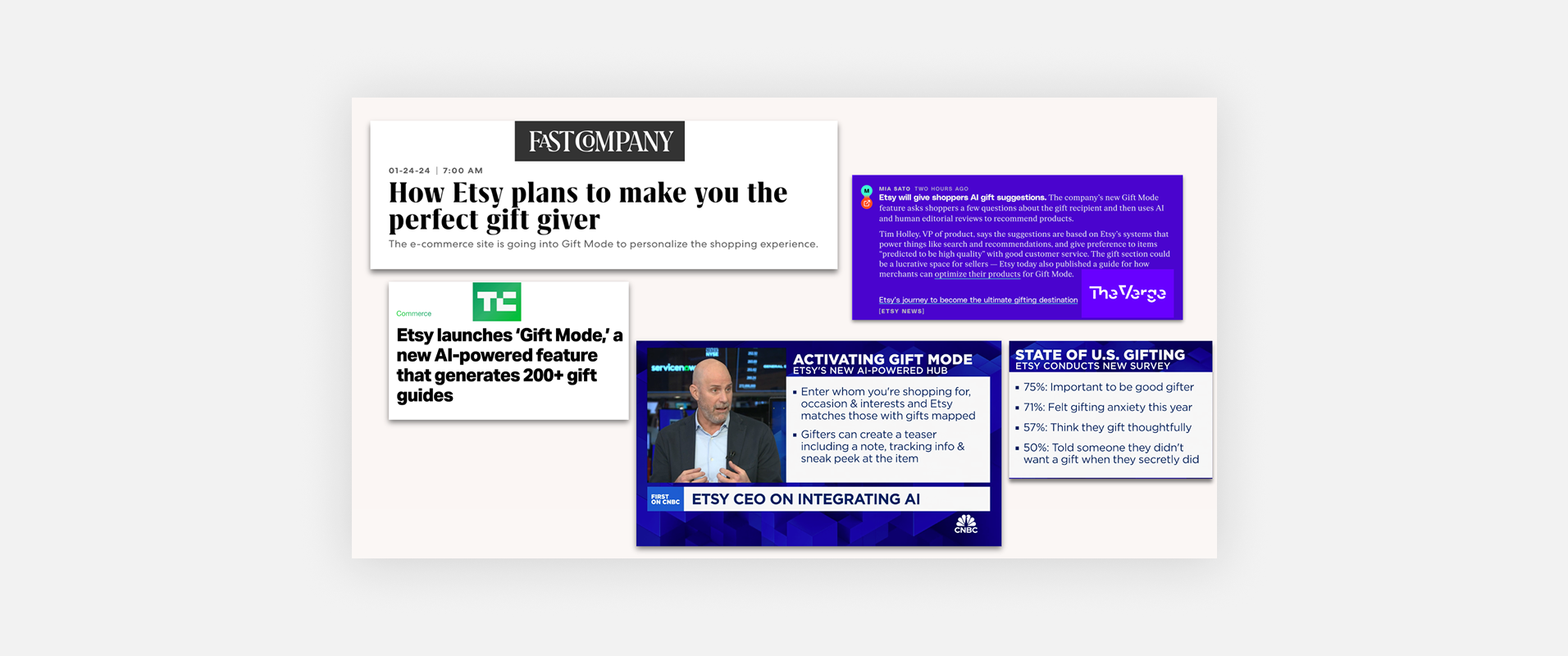 Gift mode launch